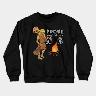 Proud Troglodyte Blonde Crewneck Sweatshirt